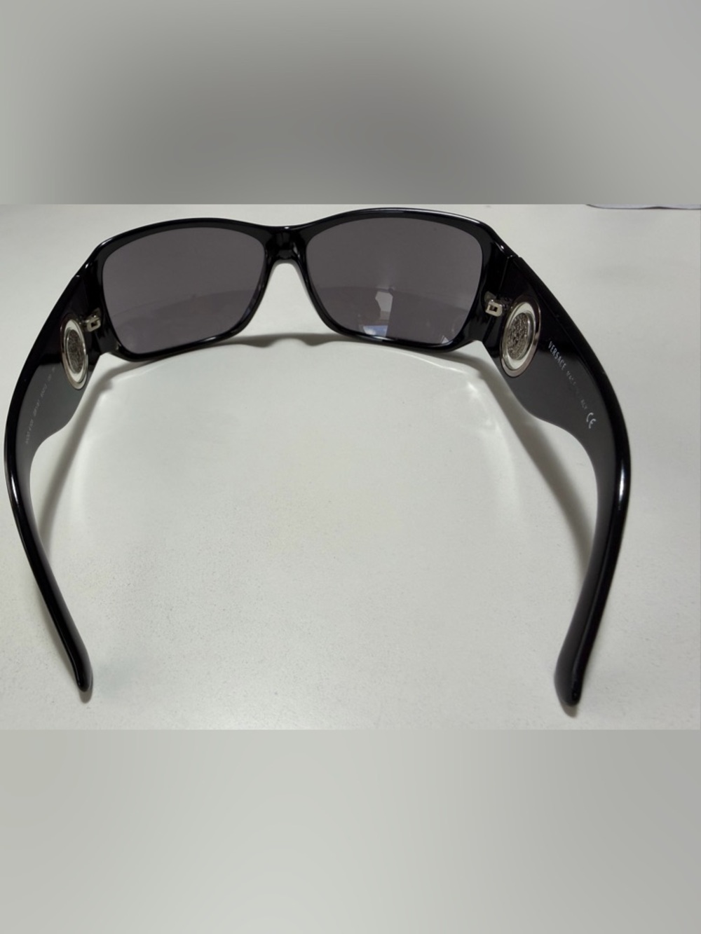 Authentic Versace 4105 Both sides Medusa Emblems Wrap Black Sunglasses - Picture 5 of 12